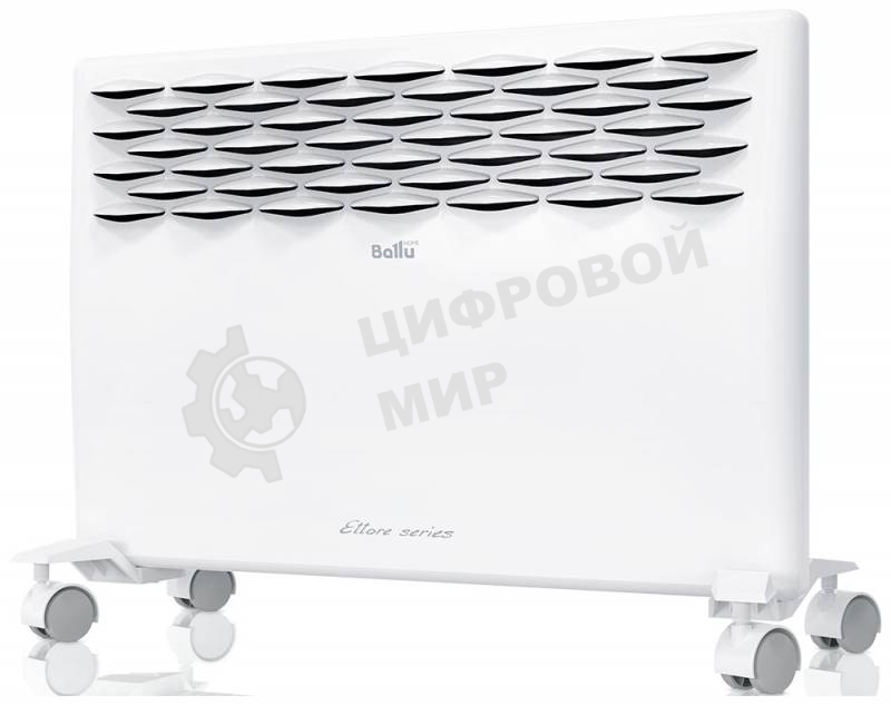 Конвектор электрический Ballu Ettore BEC/ETMR-500 белый, 500 Вт, 8 м2, термостат
