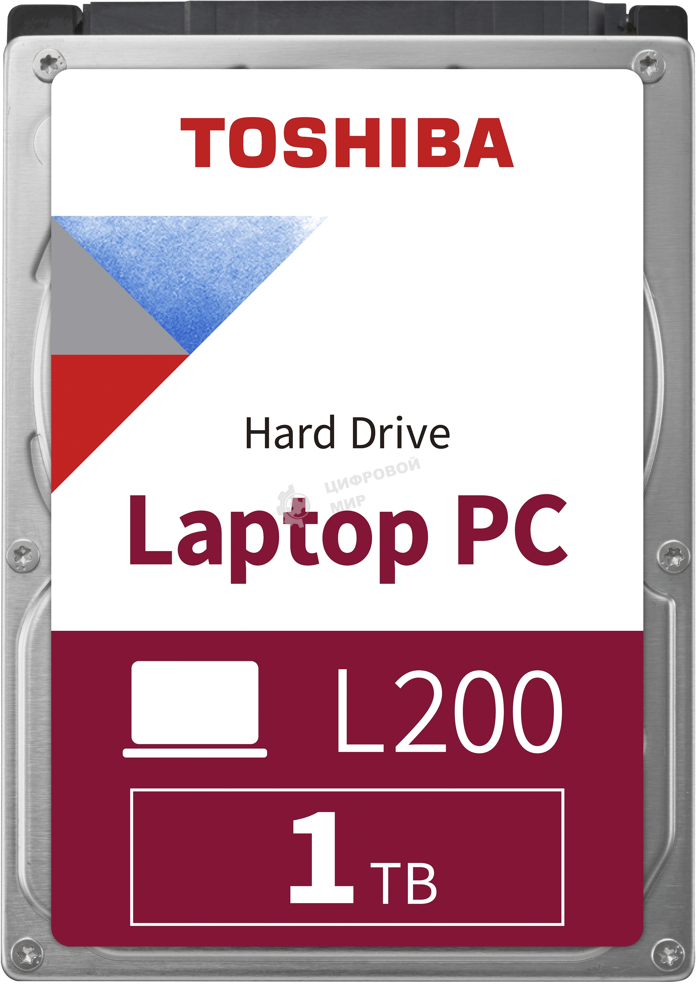 Жесткий диск Toshiba HDD 1Tb L200 Slim (7мм) 2,5