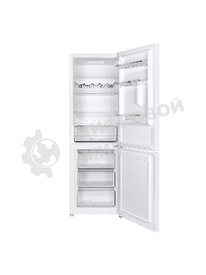 Холодильник Maunfeld MFF185SFW белый двухкамерный 213/104л морозилка снизу