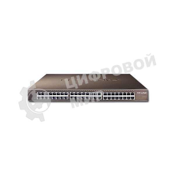 Коммутатор сетевой TP-Link SMB TL-SG1048 Коммутатор 48-port Gigabit Switch, 1U 19-inch rack-mountable steel case