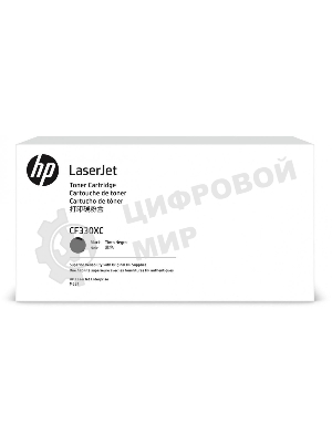 Картридж лазерный контрактный HP 654X черный Contract LJ Toner Cartridge