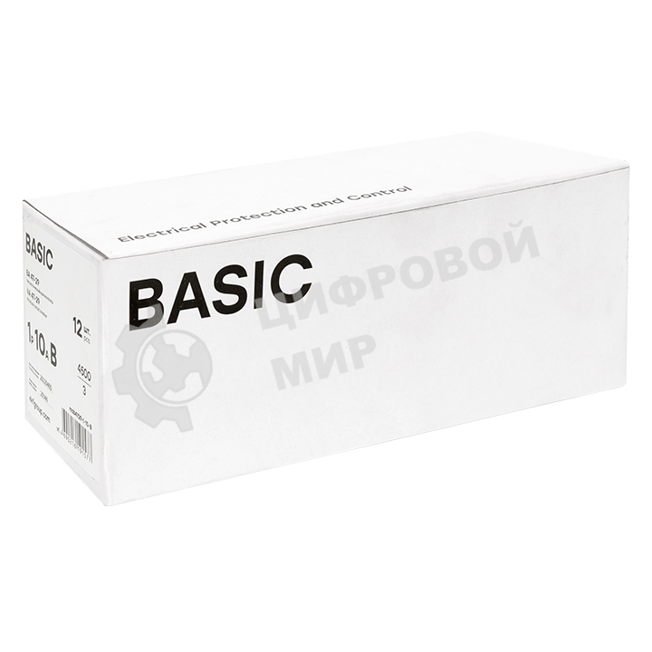 Выключатель дифференциального тока (УЗО) 2п 25А 30мА тип AC Basic (электрон.) EKF elcb-2-25-30e-sim