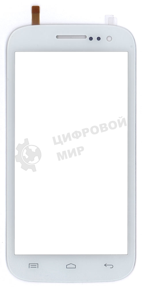Сенсорное стекло (тачскрин) для Fly IQ451 Quattro Vista, белое