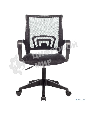 Кресло Бюрократ CH-695NLT/BLACK черный, сетка, 120 кг, механизм качания