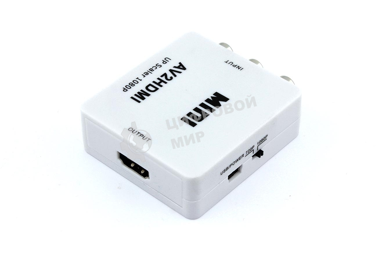 Переходник с AV (тюльпаны) на HDMI
