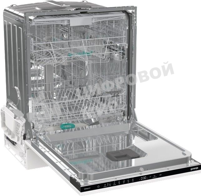 Встраиваемая посудомоечная машина Gorenje GV643D90, черный, 60 см, 16 компл., 45 дБ, класс A+++