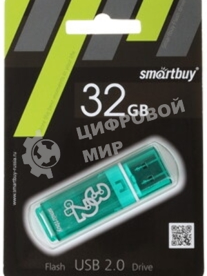 Флешка USB SmartBuy MC2 Metal Blue (SB032GbMC2), 32Gb, USB 2.0, R/W 25/15, синий/серебристый