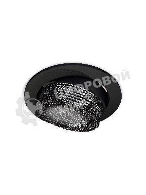 Комплект встраиваемого поворотного светильника Ambrella light XC7652061 SBK/BK черный песок/тонированный MR16 GU5.3 (C7652, N7192)