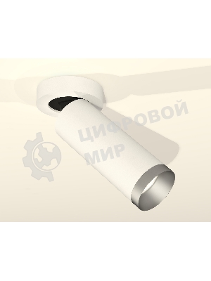 Светильник Ambrella Light XM6342203 SWH/MCH белый песок/хром матовый MR16 GU5.3 (A2228, C6342, N6133)