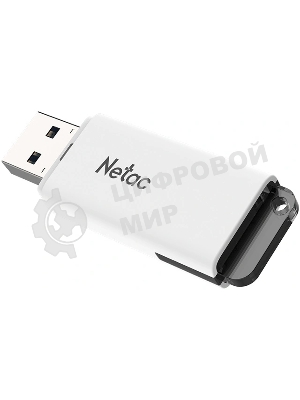 Флешка USB Netac U185 USB 3.0 Flash 128Gb NT03U185N-128G-32WH, LED индикатор NETAC