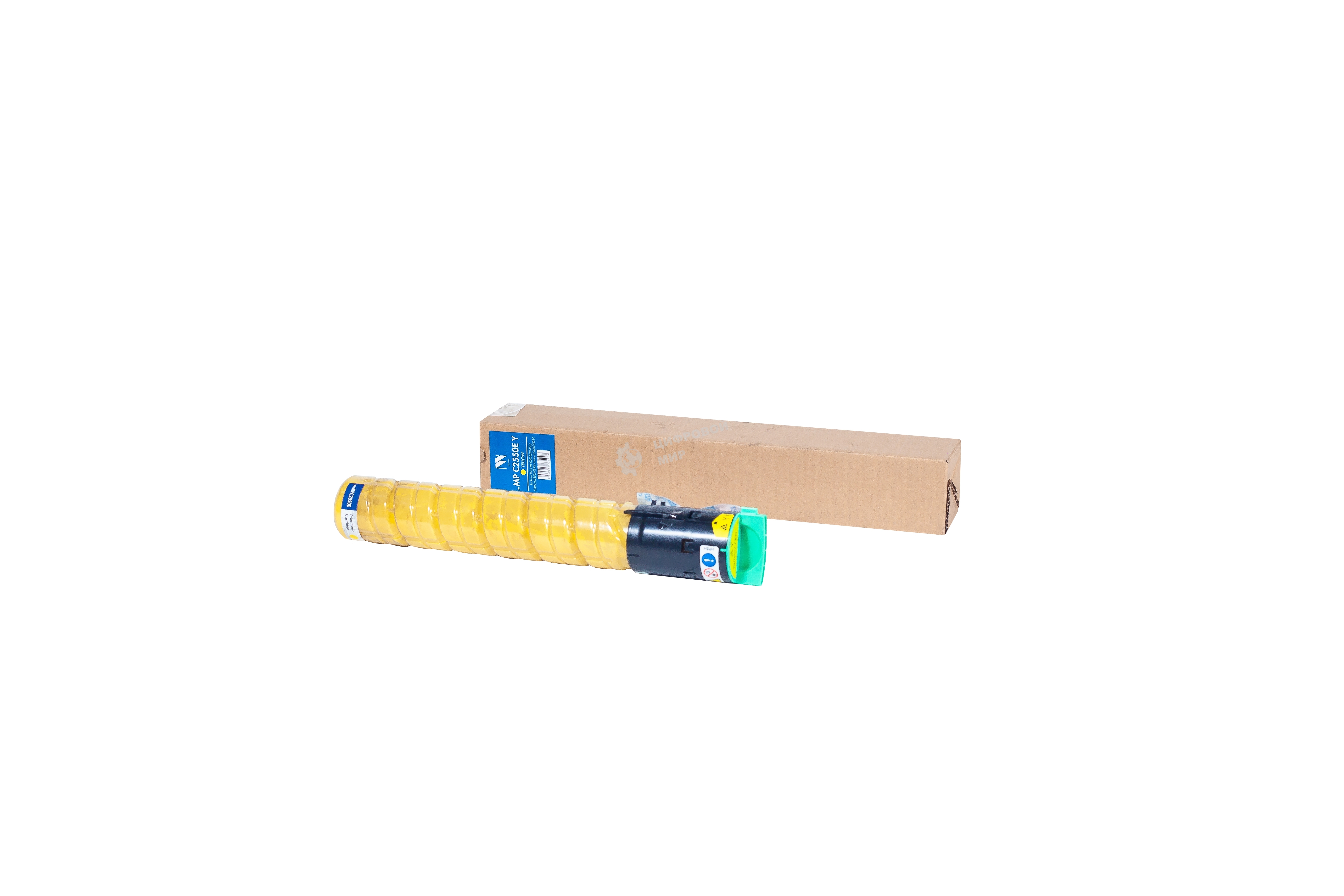 Картридж NVPrint совместимый NV-MPC2550E Yellow для Ricoh Aficio MP C2051/C2551/C2050/C2050/C2551/Lanier LD 625C/620C (5500k)