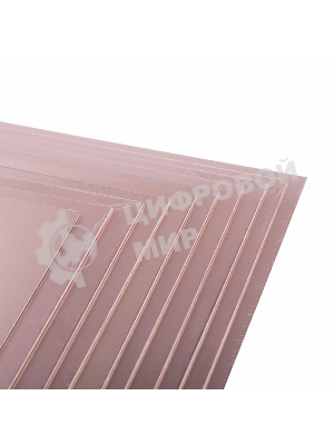 Стеклотекстолит 1-сторонний Rexant 200x200x1.5 мм 35/00 (35 мкм)