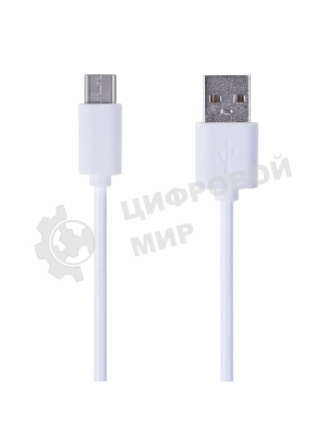 Шнур Rexant USB 3.1 type C (male)-USB 2.0 (male) 1 м белый