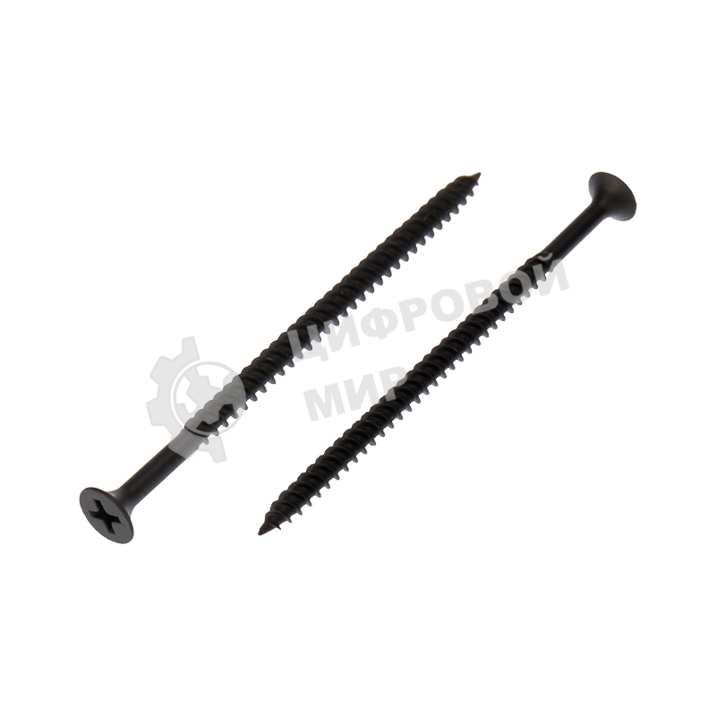 Саморез гипсокартон-металл Kranz 4.2х75, упаковка поставщика (2 000 шт.)