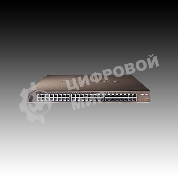 Коммутатор сетевой TP-Link SMB TL-SG1048 Коммутатор 48-port Gigabit Switch, 1U 19-inch rack-mountable steel case