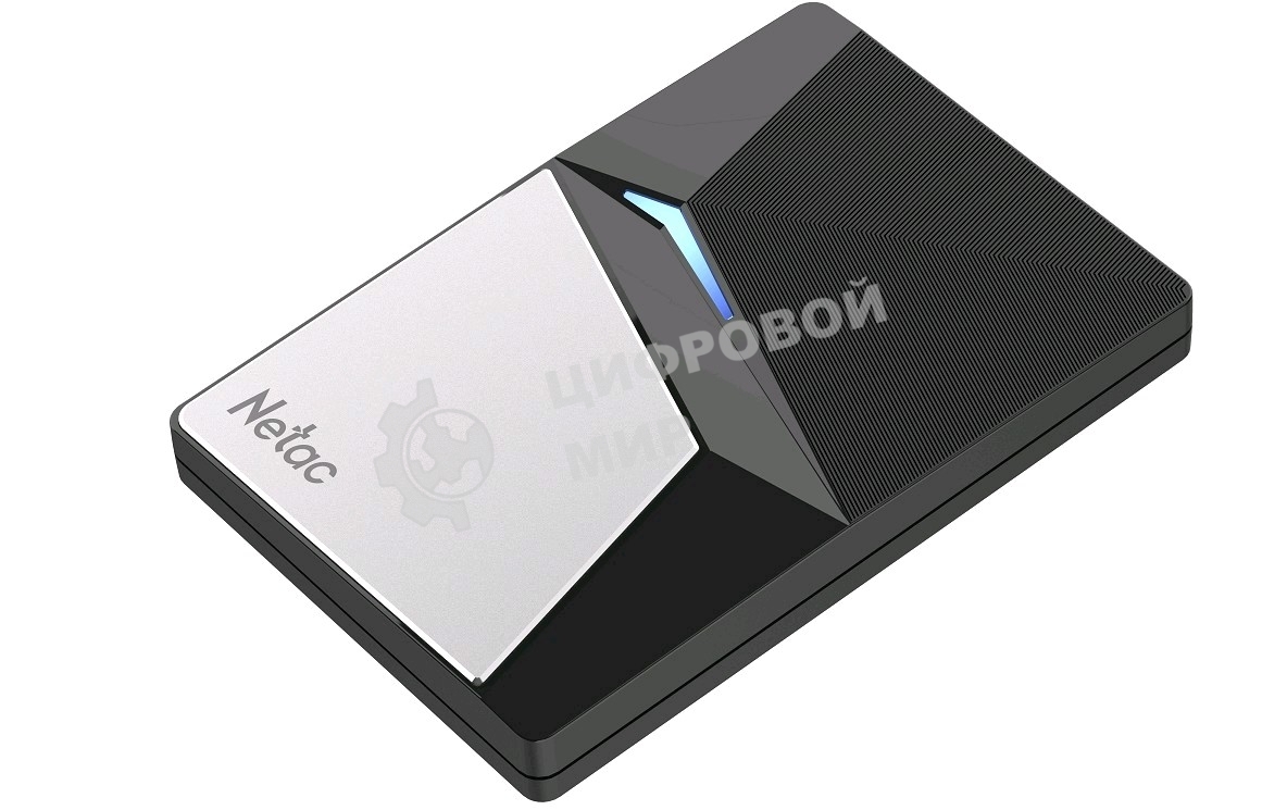 Внешний SSD Netac Z7S, 2TB, USB 3.2 Gen 1 Type-A, R/W 550/480, черный