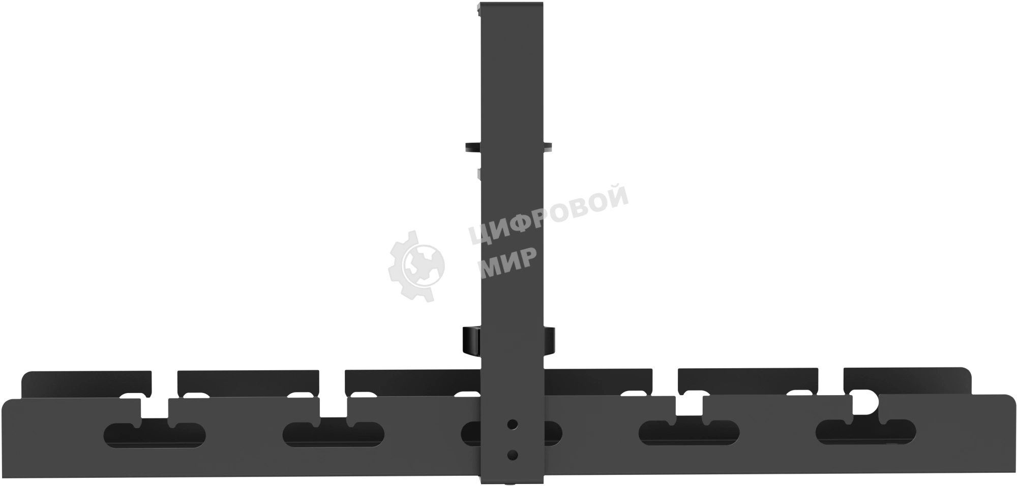 Кабель-канал Cactus CS-CM-400-1BK для столов 40x12.9x19см черный