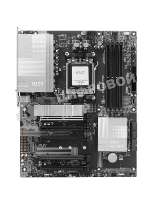 Материнская плата MSI PRO B840-P WIFI, Socket AM5, AMD B840, 4xDDR5, 4xSATA, 2xM.2, 1xPCI-E 4.0 x16, 1xPCI-E 3.0 x4, 3xPCI-E 3.0 x1, 1xHDMI, 1x 2.5Gb LAN, 4xUSB-A 2.0, 2xUSB-A 5Gbps, 1xUSB-C 5Gbps, 1xUSB-A 10Gbps, 1xUSB-C 10Gbps, 3x3.5 мм, 7.1, ATX