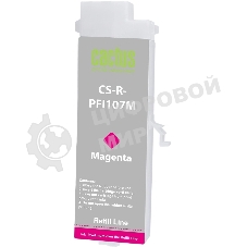 Картридж перезаправляемый струйный Cactus CS-R-PFI107M пурпурный для Canon imageProGRAF iPF670/680/685/770/780/785 без чипа