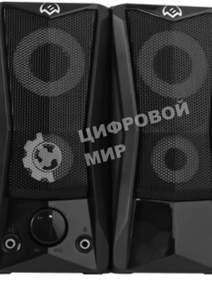 Акустическая система 2.0 АС SVEN G345, черный, (10 Вт, RGB, питание USB, Bluetooth)