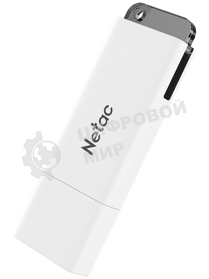 Флешка USB Netac U185 USB 3.0 Flash 128Gb NT03U185N-128G-32WH, LED индикатор NETAC