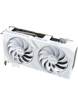 Видеокарта ASUS GeForce RTX 5060 TI DUAL WHITE OC, NVIDIA RTX 5060 Ti, 16 ГБ GDDR7, 128 бит, PCI-e 5.0, 1xHDMI, 3xDP, 2632 МГц