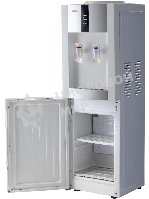 Кулер для воды AEL LC-AEL-47, верхняя загрузка, нагрев 90 °С, охлаждение 10 °С, белый/серебристый