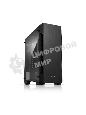 Компьютерный корпус Zalman S3 черный без БП ATX 2x120мм 2xUSB 2.0 1xUSB 3.0 audio bott PSU