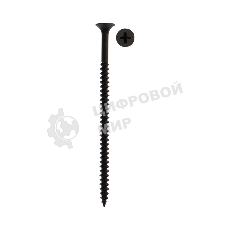 Саморез гипсокартон-металл Kranz 4.2х75, упаковка поставщика (2 000 шт.)