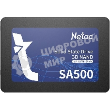 Накопитель SSD Netac SA500, 512Gb, SATA III, 2.5