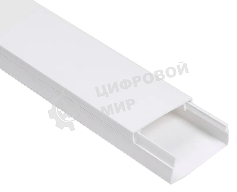 Кабель-канал 60х40 L2000 пластик ECOLINE IEK CKK11-060-040-1-K01-018