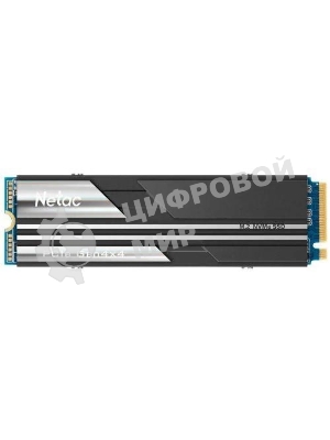 Накопитель SSD Netac NV5000, 1Tb, M.2 2280, PCIe 4.0 x4, NVMe, R/W 5000/4400, с радиатором