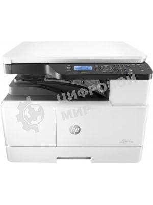 МФУ лазерное HP LaserJet MFP M438n (8AF43A), A3, ч/б, печ. до 22 стр/мин. (А4) до 12 стр/мин. (А3), 1200 x 1200 dpi (печать), 600x600dpi (скан.), USB, RJ-45
