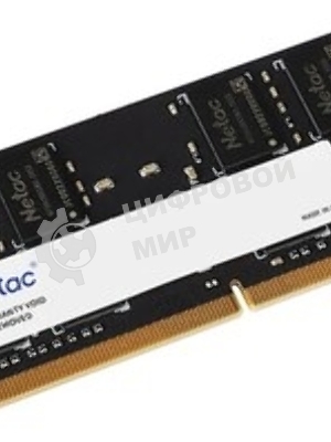 Оперативная память NETAC Basic, DDR4, 16GB (1x16GB), 3200MHz, CL22, DIMM