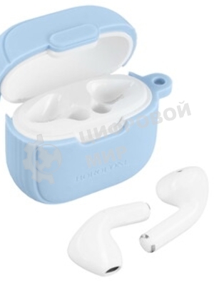 Беспроводные/проводные наушники Borofone BO29 Milky белый, накладные, Bluetooth + проводной, складная конструкция, микрофон, до 20 ч