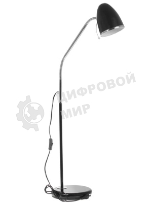 Светильник напольный, торшер, Camelion KD-332 C02 черный (230V, 40W, E27)
