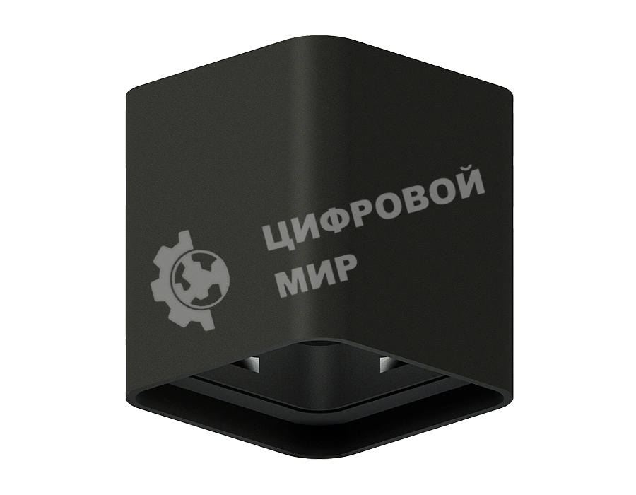 Корпус светильника C7841 SBK черный песок 95*95*H100mm MR16 GU5.3