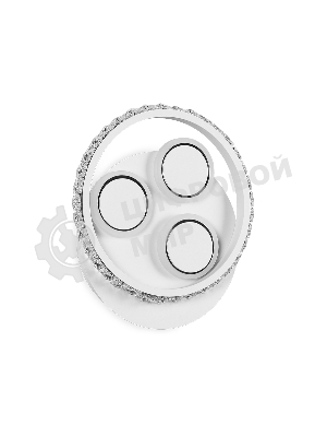 Светильник Ambrella light FA268 SWH белый песок LED 4200K 18W 240*210*50
