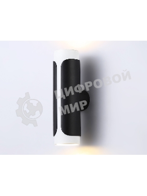 Светильник Ambrella light TN51617/2 BK/WH черный/белый GU10/2 D58*195*82