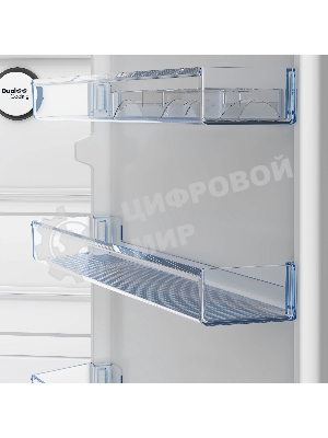Холодильник Beko B1RCNK362W белый, двухкамерный, 220/100л, морозилка снизу, No Frost