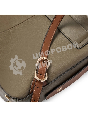 Рюкзак женский Piquadro Circle CA4576W92/SAVES песочный/зеленый замша/натур.кожа