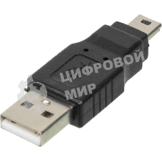 Переходник USB2.0 Ningbo mini USB B (m)/USB A (m)