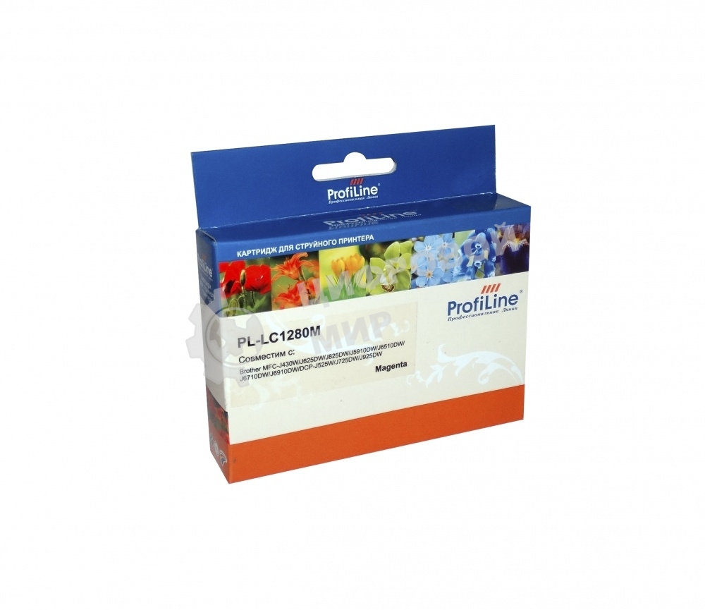 Картридж струйный для принтеров Brother PL-LC1280M MFC-J6510DW/6710DW/6910DW Magenta водн ProfiLine