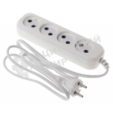 Сетевой удлинитель Buro BU-PSL4.5/W 5 м (4 розетки) белый (пакет ПЭ)