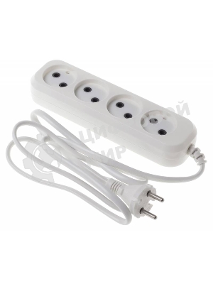 Сетевой удлинитель Buro BU-PSL4.5/W 5 м (4 розетки) белый (пакет ПЭ)