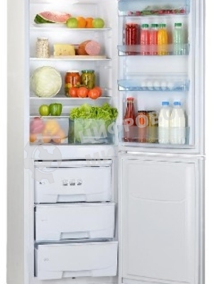 Холодильник Pozis RK-139 белый глянц. двухкамерный 188/97 л морозилка снизу