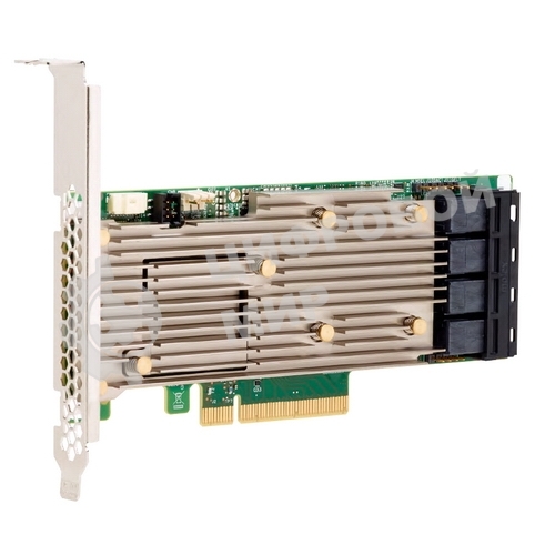 Контроллер MegaRAID 9460-16I SGL (05-50011-00), PCIe 3.1 x8 LP, SAS/SATA/NVMe, RAID 0,1,5,6,10,50,60, 16port(4 * int SFF8643), 4Gb Cache, 3516ROC
