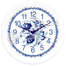 Часы настенные кварцевые Energy ЕС-102 гжель