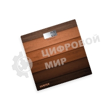 Весы напольные Centek CT-2420 Wood  электронные 180кг, 0.1кг, LCD 45x28, размер 26х26см