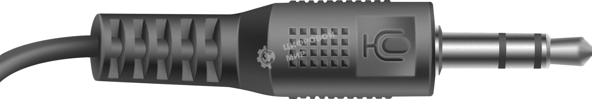 Микрофон Defender MIC-117 черный, кабель 1.8 м